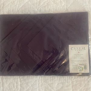 NWT TerriSol placemat & napkin set